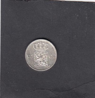 Beschrijving: 25 Cent WILLEM I